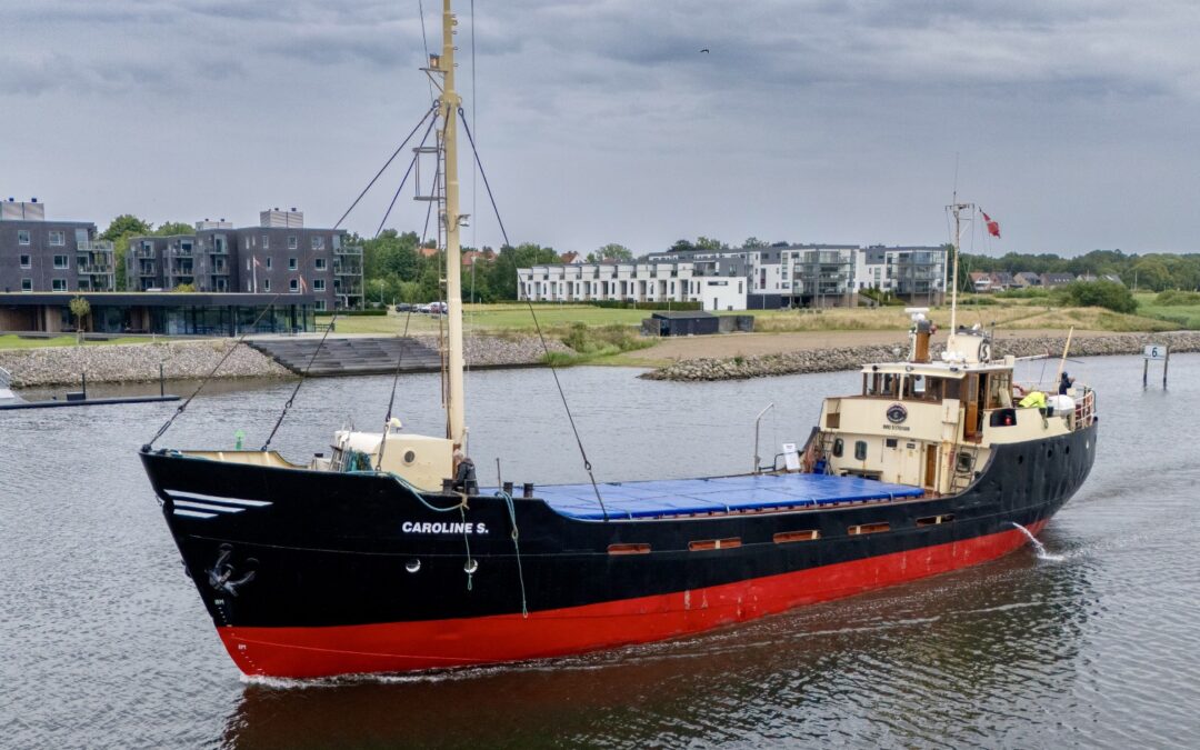 Caroline S ankommer til Haderslev